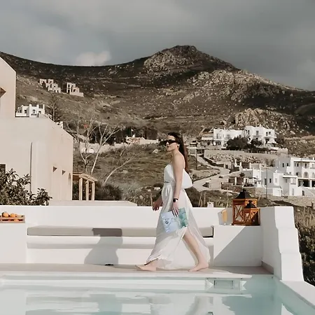 Of Roses In Naxos - Private With Pool 빌라 *