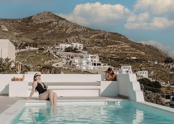 别墅 Of Roses In Naxos - Private With Pool *